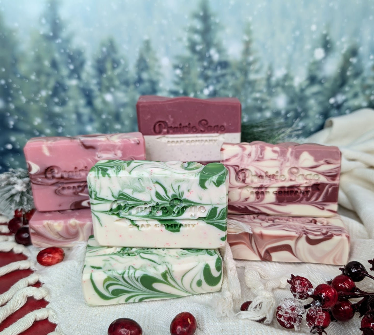 "Country Cranberry" Soap Box