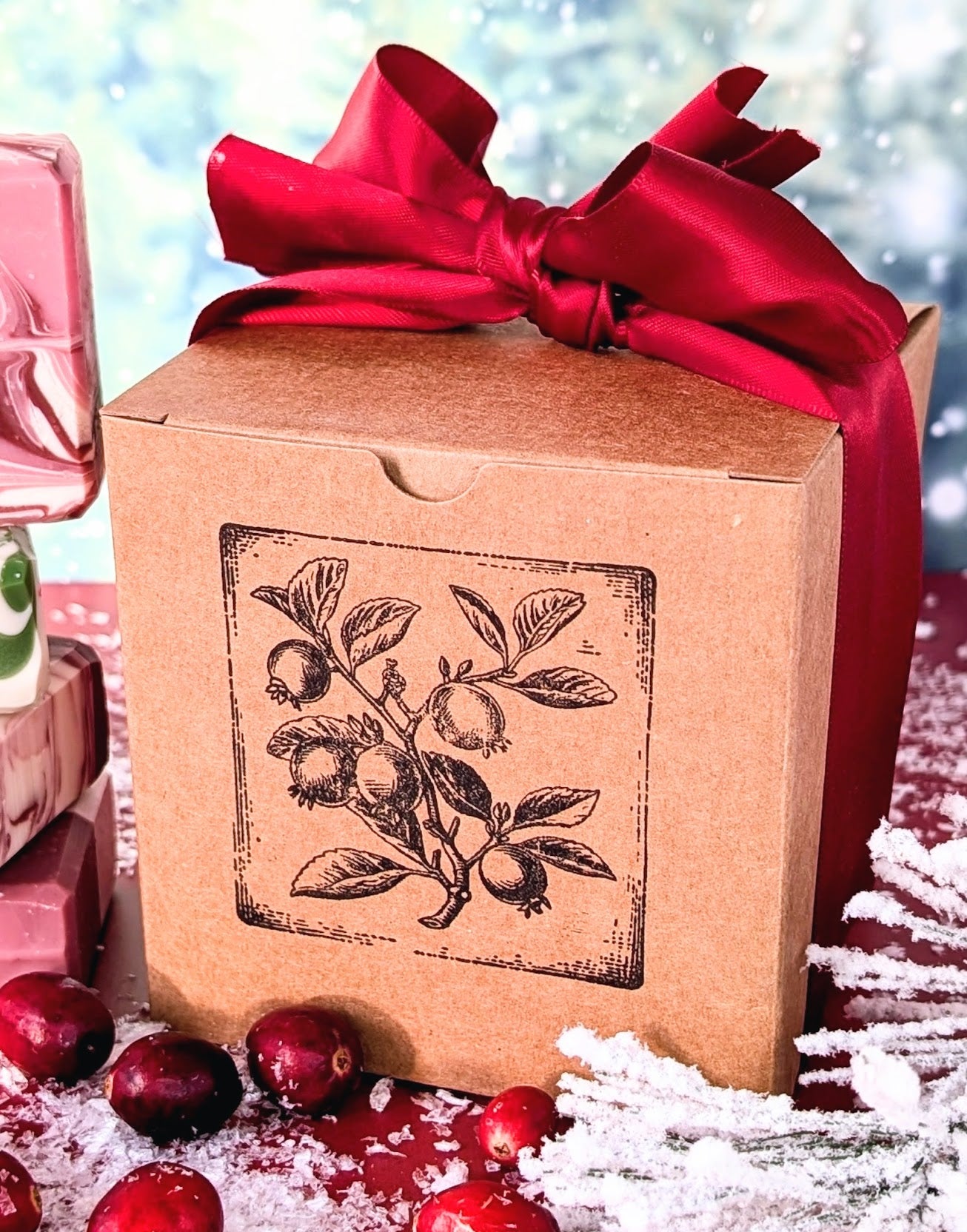 "Country Cranberry" Soap Box