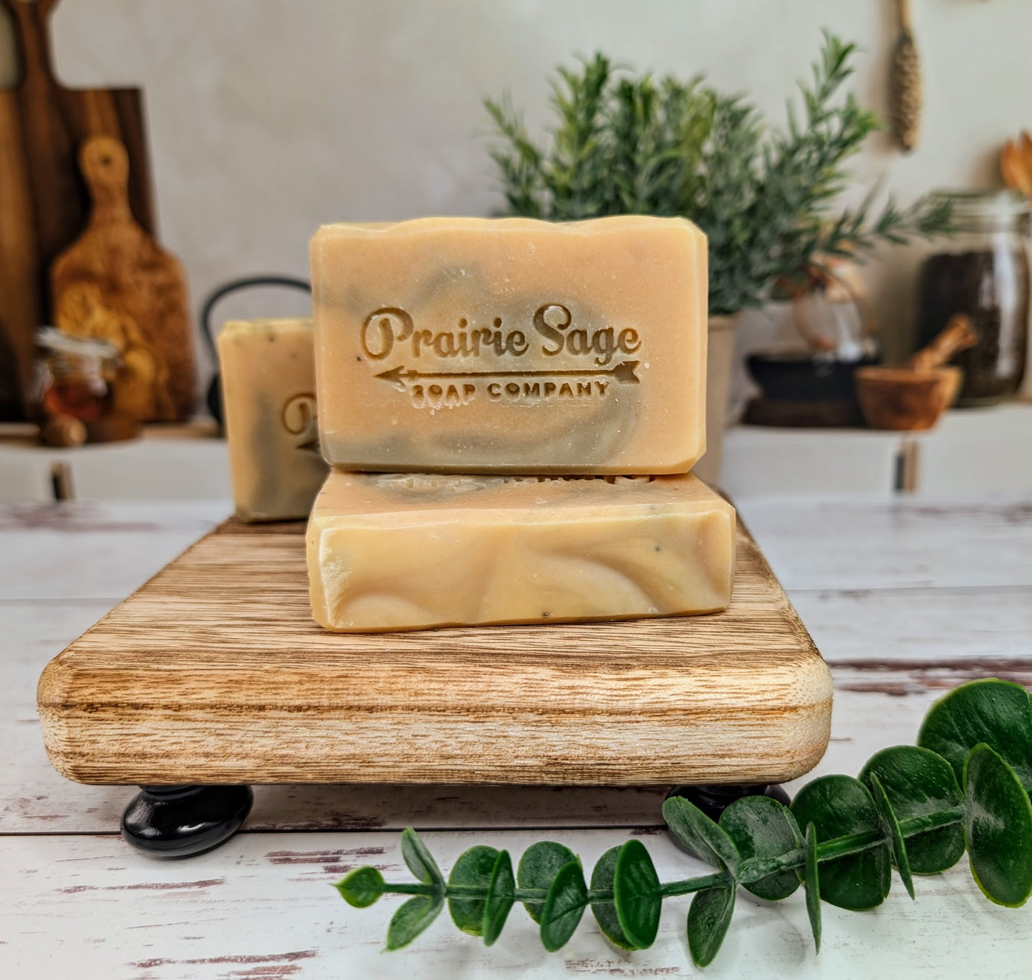 Lemongrass & Basil Scented Soap