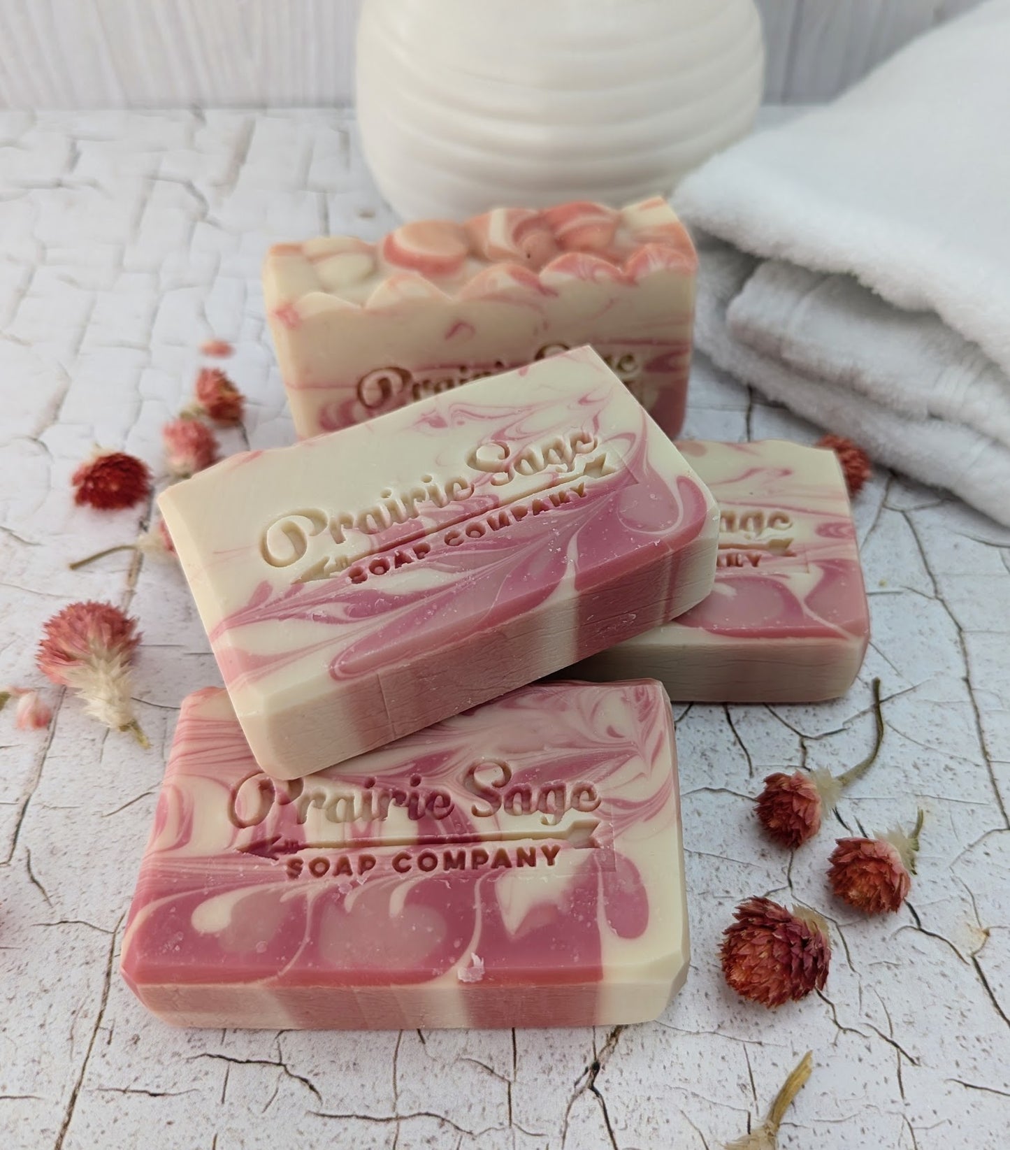 Red Berry Rhubarb Scented Soap